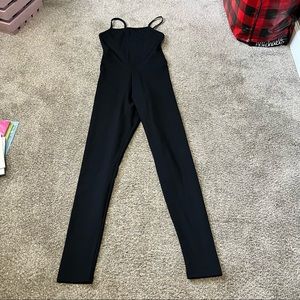 Girlfriend Collective Black Cami Unitard